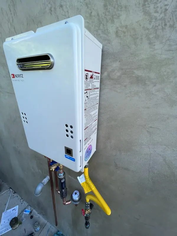 Tankless water heater installation for Roanoke homes